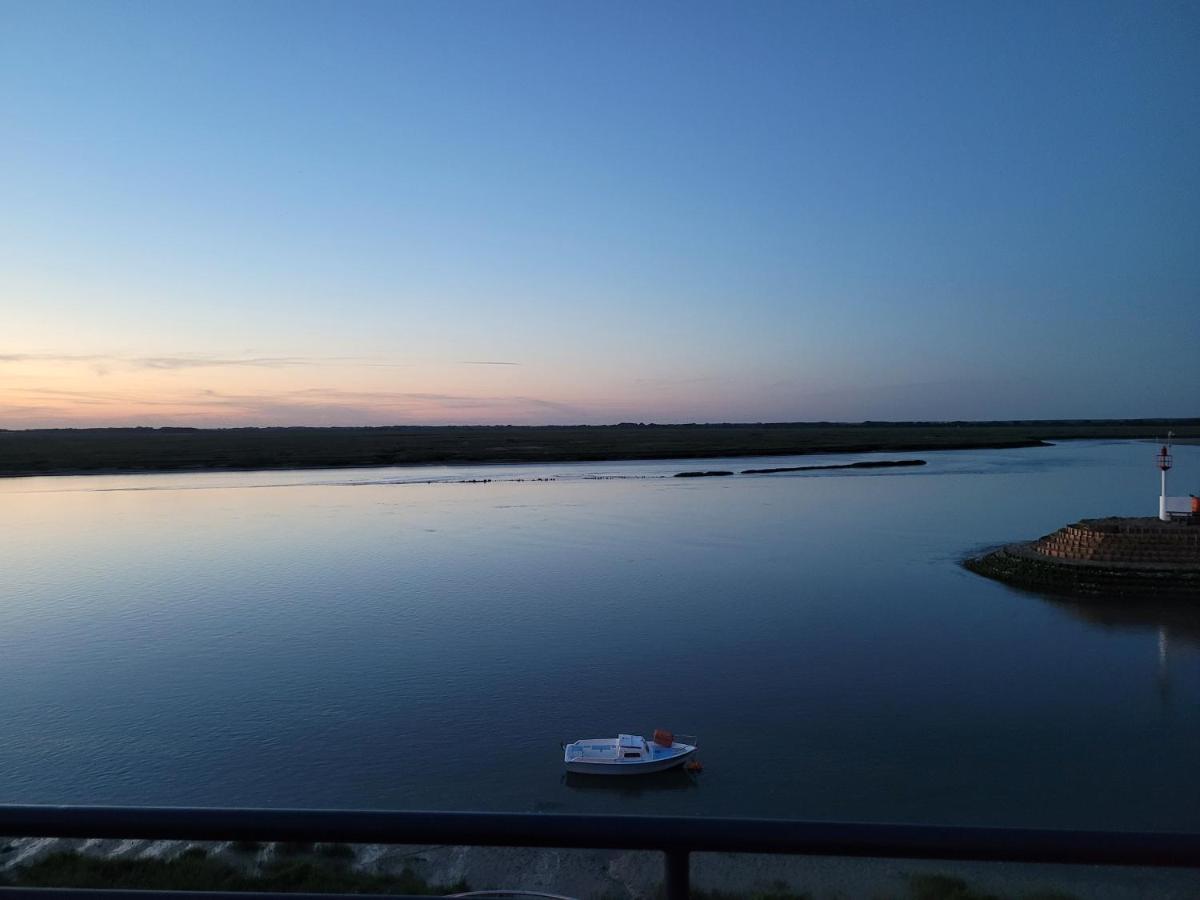 Vue Et Terrasse Panoramique Sur La Baie De Somme Lejlighed Saint-Valéry-sur-Somme Eksteriør billede